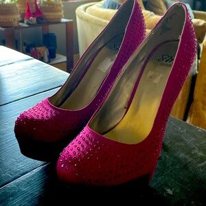 Bedazzled Platform heels